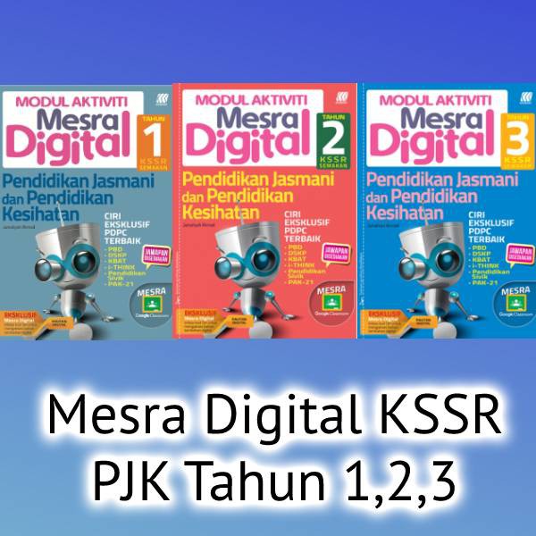 2021 Buku Kerja Modul Mesra Digital Kssr Pendidikan Kesihatan Jasmani Tahun 1 2 3 Shopee Malaysia