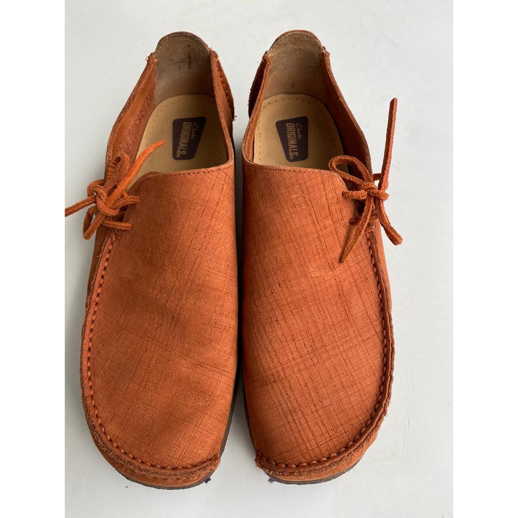Med andre band Forord dato CLARKS ORIGINALS] CLARKS LUGGER (Rust Vintage) | Shopee Malaysia