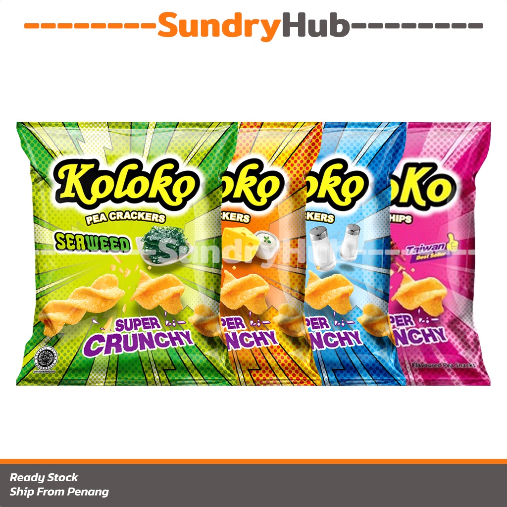 Koloko Pasta Chips Super Crunchy 57g Shopee Malaysia