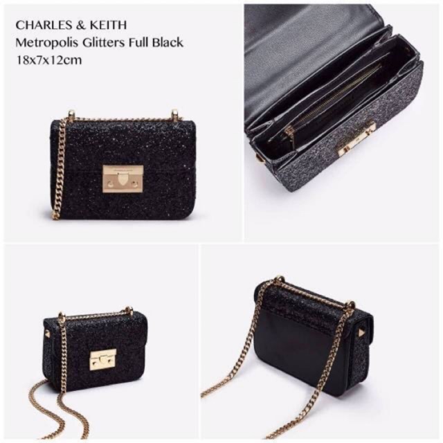 charles and keith metropolis glitter