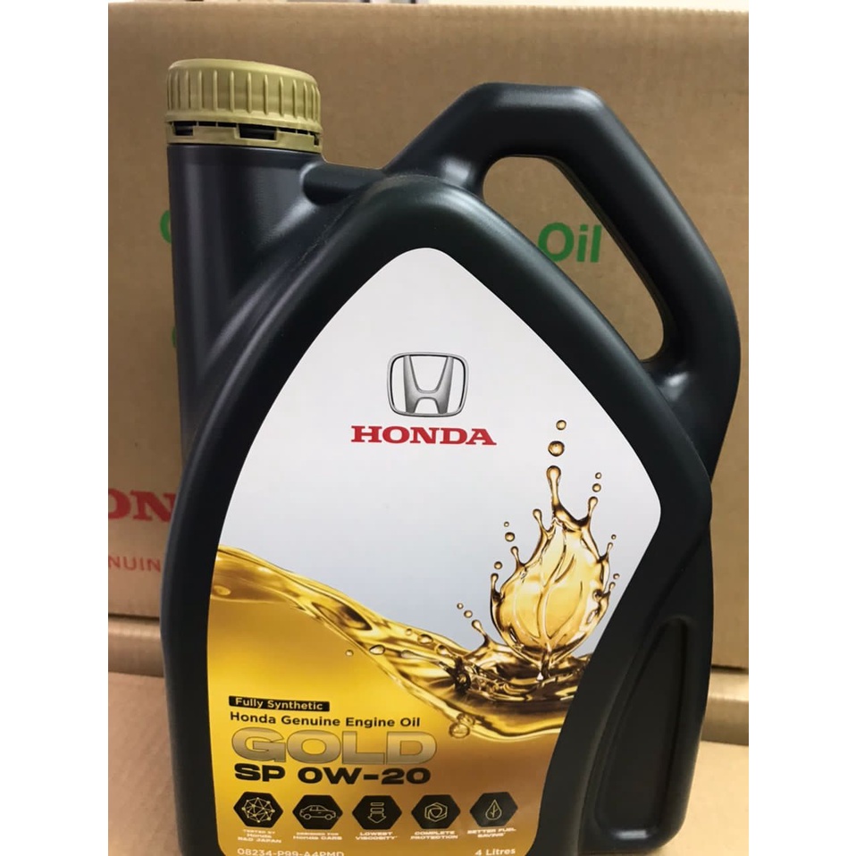 **ORIGINAL** HONDA FULLY SYNTHETIC GENUINE ENGINE OIL SP 0W20 ( 4L ...