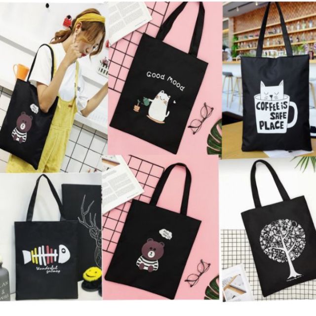 tote bags shopee