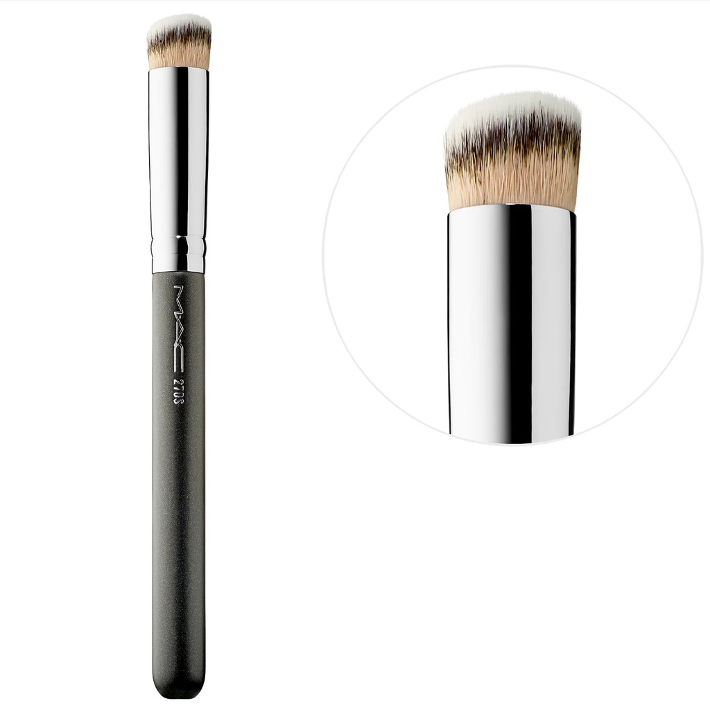 MAC 270S Synthetic Mini Rounded Slant Concealer Brush Shopee Malaysia