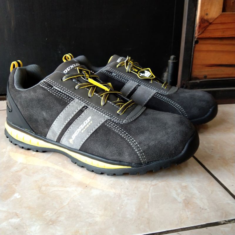 Dunlop Indiana Safety Shoes Original Iron Tip Sepatu proyek dunlop