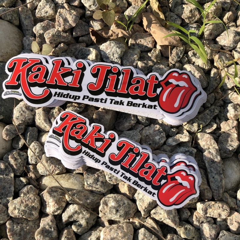 Kaki Jilat Hidup Tak Berkat sticker Stickmaniac | Shopee Malaysia