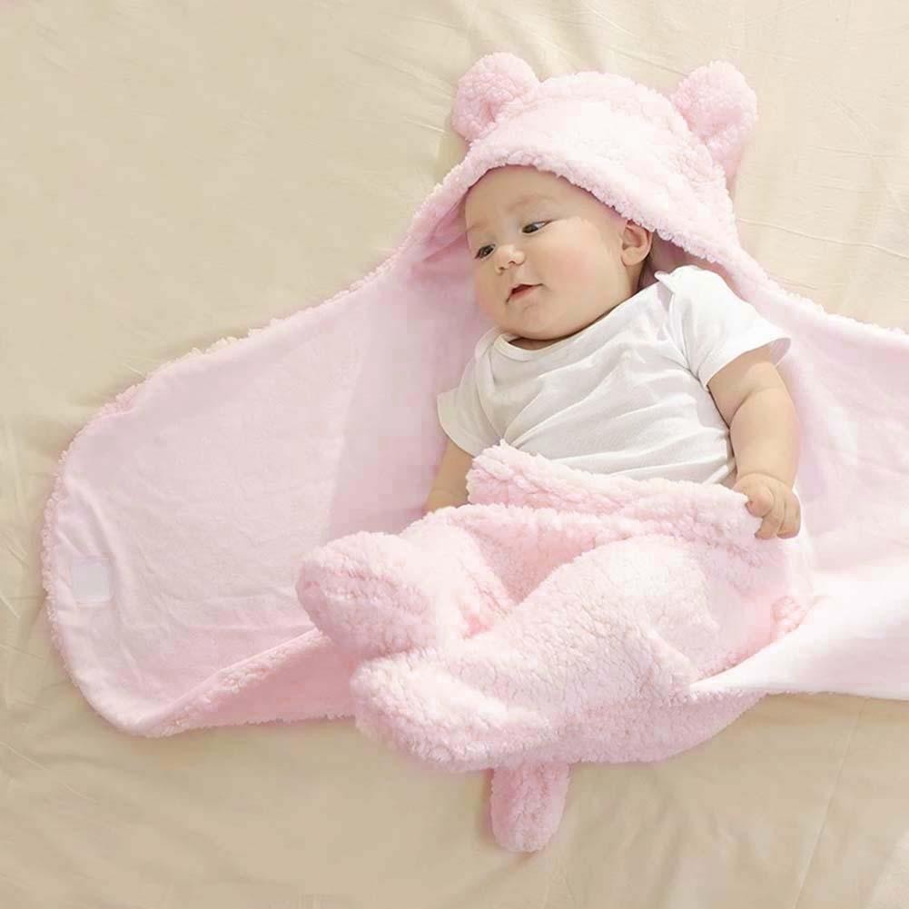 swaddle baby with blanket