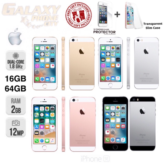 (IMPORT) Apple iPhone SE 64GB LTE 4G New USA Original ...