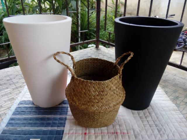 Ready Stock Now Hot Sale Pasu Tinggi Putih Hitam Pelbagai Jenis Pasu
