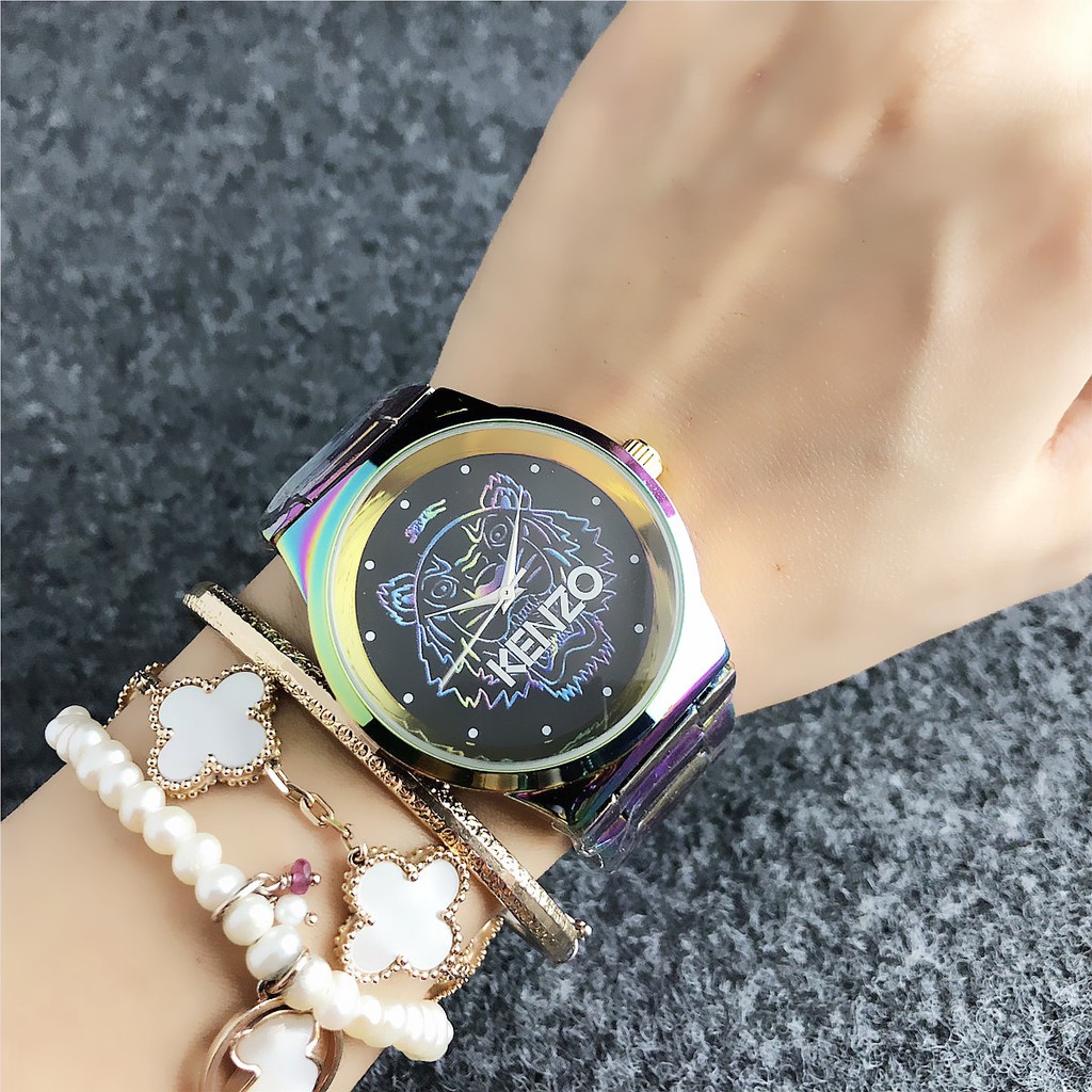 kenzo multicolor watch