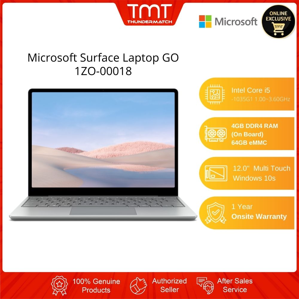 Microsoft - Surface Laptop Go eMMC：64GB /メモリ：4GB の+inforsante.fr