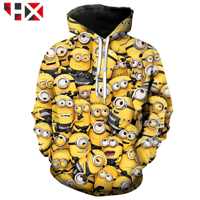 minion hoodie women's