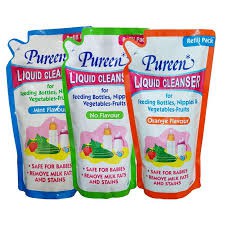 Pureen Liquid Cleanser 600 ml Assorted Flavour 600ml refill