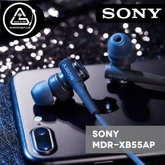 Sony MDR-XB55AP / MDRXB55AP EXTRA BASS In-Ear Wired Headphone / Wired ...