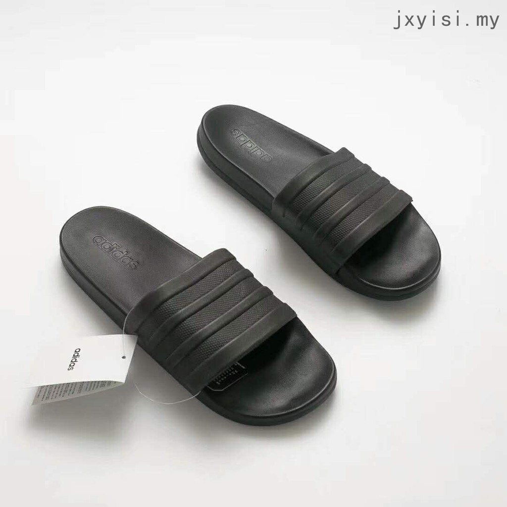 adidas adilette cf  mono black slippers