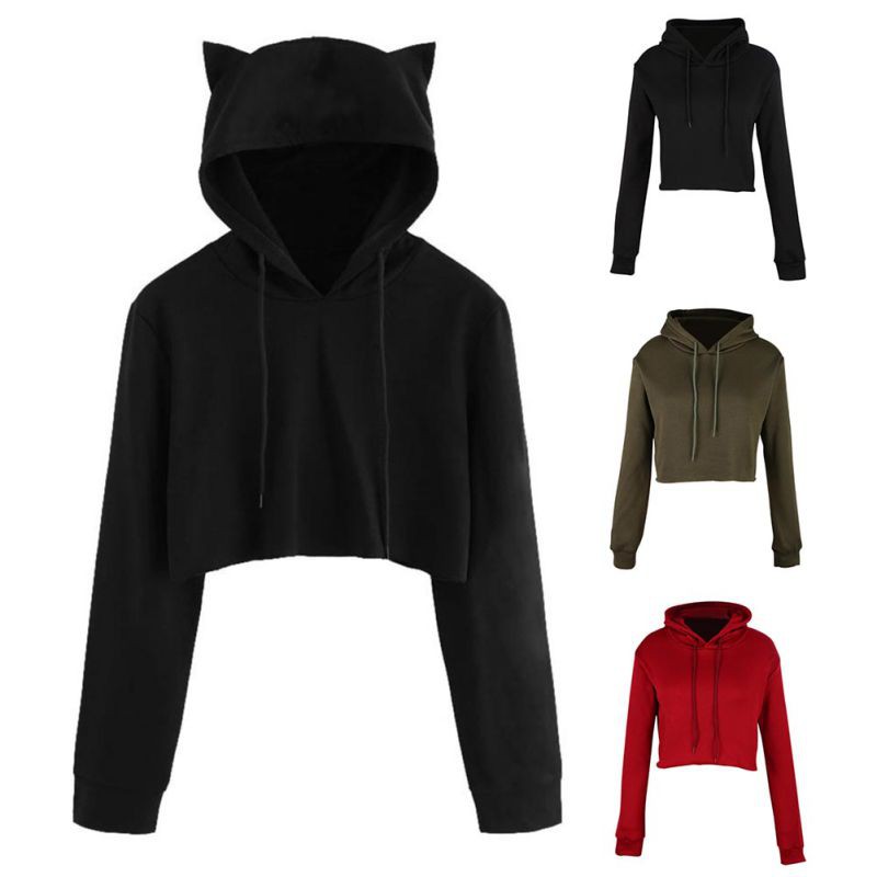 cat ear sweatshirt