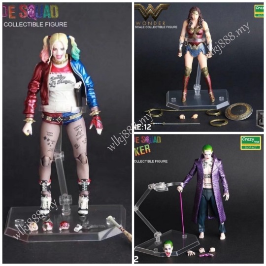 Harley Quinn Action Figure Model PVC Suicide Squad Doll Model Toy 16cm New 