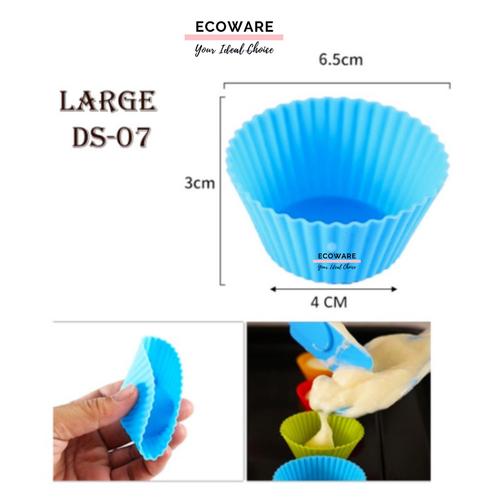 6pcs Silicone Muffin Cup | Muffin Cup