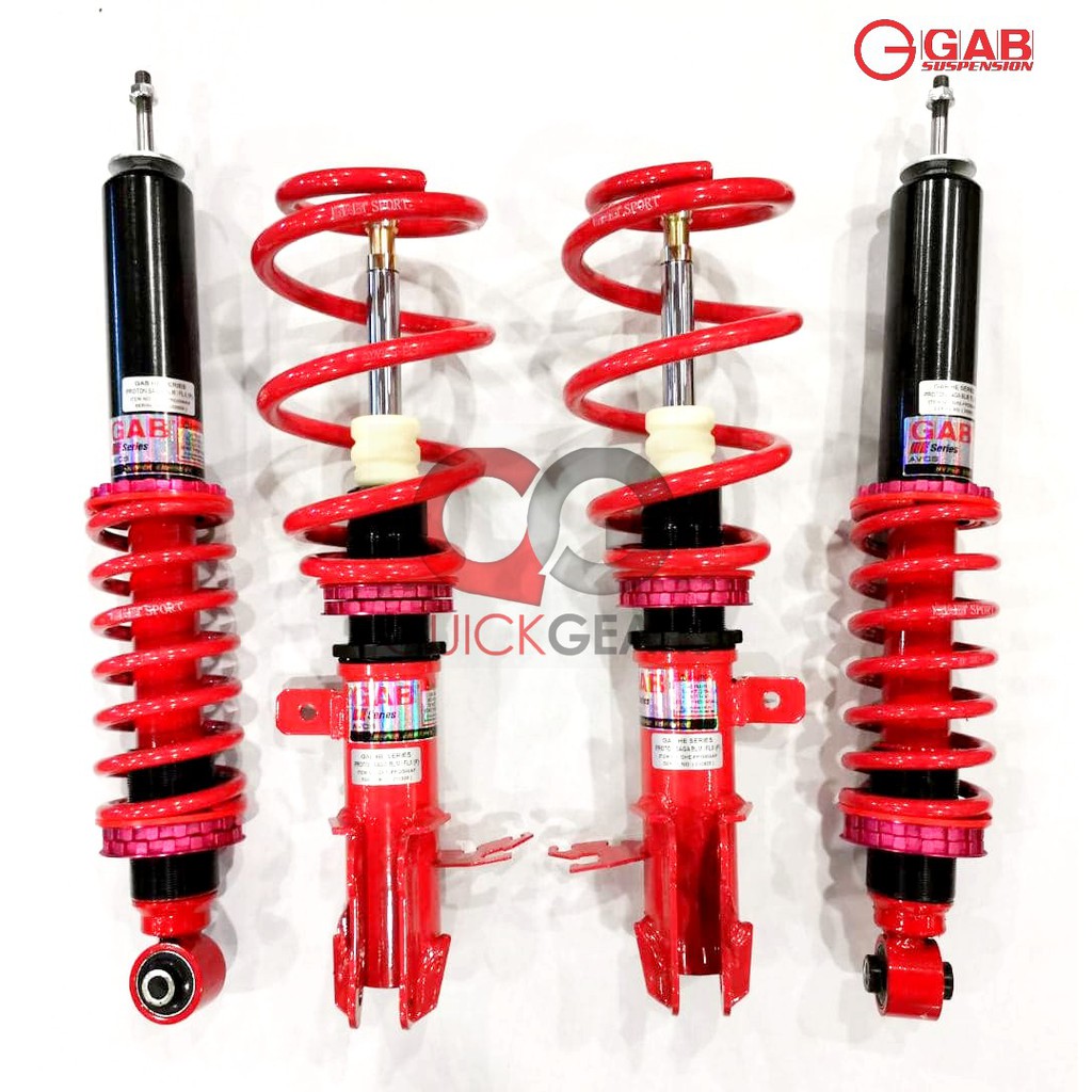 Proton Saga Blm Flx Vvt Gab He Hi Lo Bodyshift Adjustable Suspension Coilover Shopee Malaysia