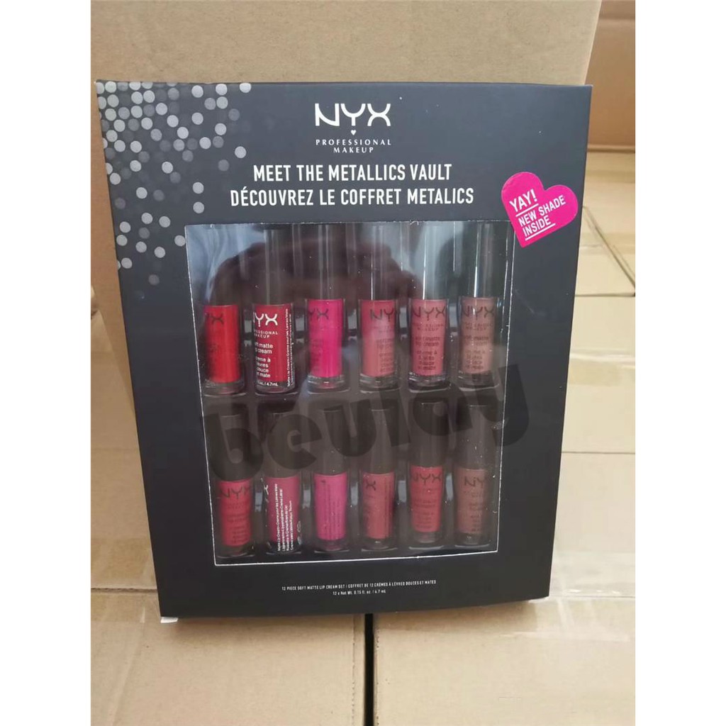 nyx lipgloss set