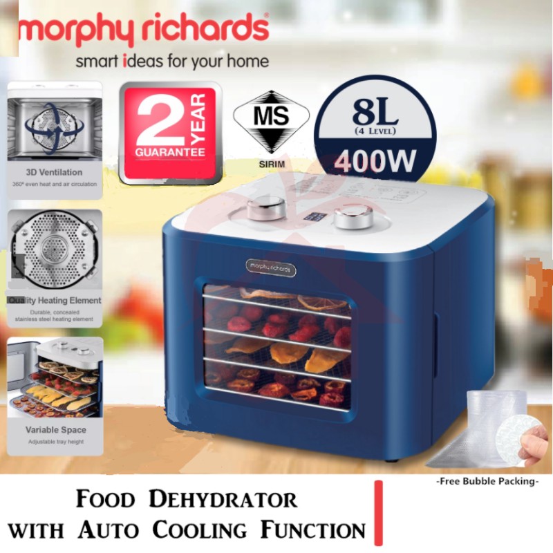 Morphy Richards Food Dehydrator | 405FD1 (Dried Fruit, Dried Meat, Homemade Healthy Snack, Pet Food)