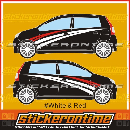 Car Body Sticker Perodua myvi viva axia alza bezza kelisa 