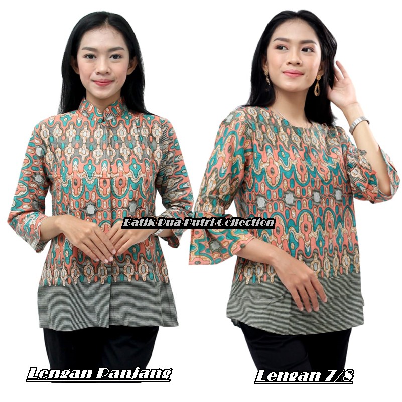 Buy Long Sleeve Womenu0027s Batik Tops  Modern Batik Blouse 