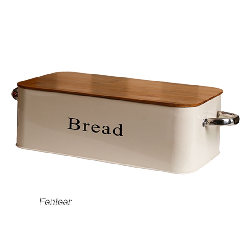 [FenteerMY ] 5L Retro Bread Box for Kitchen Counter, Stainless Steel