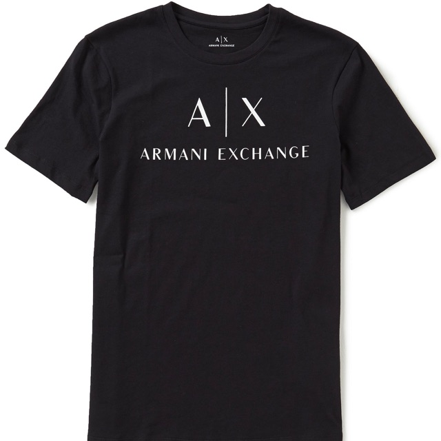 A/X ARMANI EXCHANGE T-SHIRT 100% COTTON UNISEX TEE | Shopee Malaysia