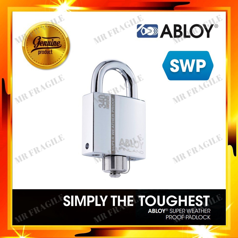 ABLOY GENUINE PLM340/25 SENTRY KEY 57MM SUPER WEATHER PROOF (SWP ...