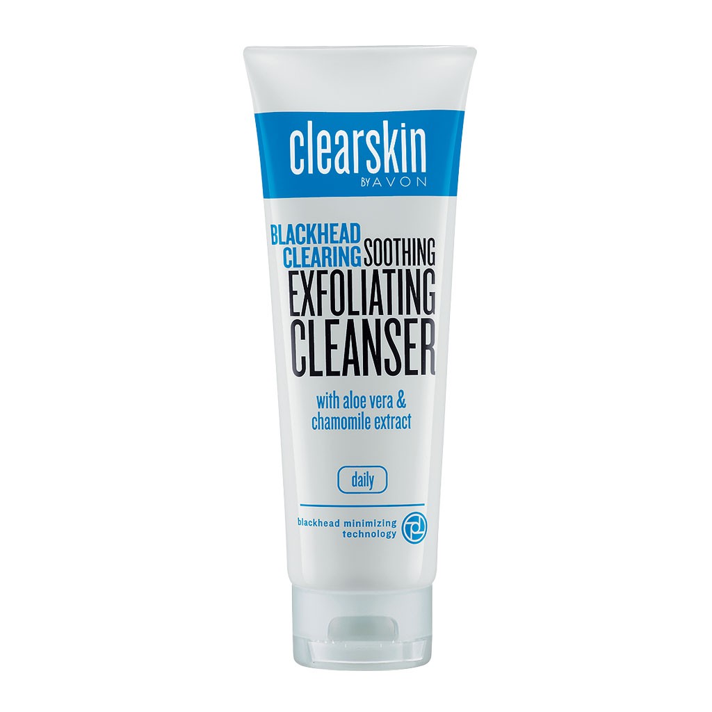 blackhead clearing soothing exfoliating cleanser