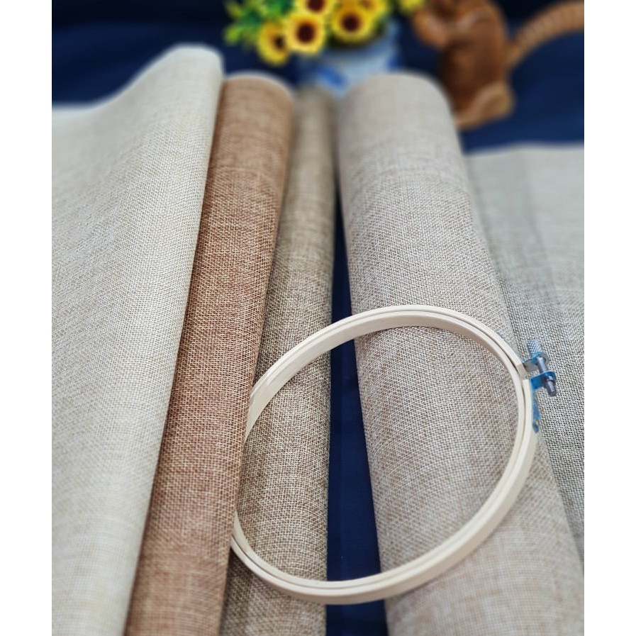 Hessian Jute Burlap Cloth Kain Guni 手工麻布 47cm X 60cm