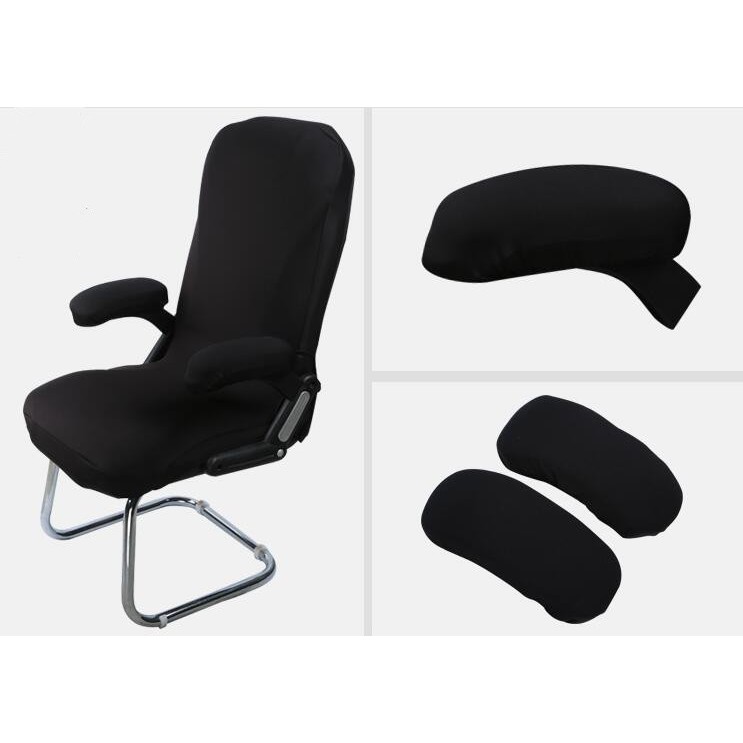 1pair Office Chair Memory Foam Armrest, Armrest Covers For Chairs