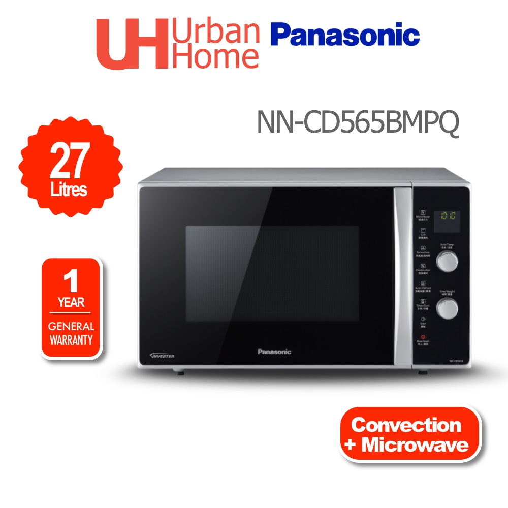 Panasonic Inverter Convection Microwave Oven (27L) NNCD565B/NN