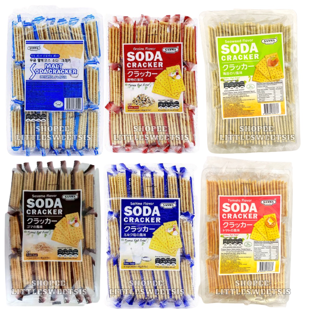 SANWA SODA CRACKERS 480G Shopee Malaysia