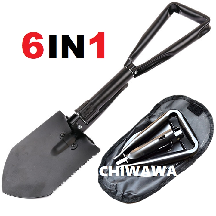 folding shovel axe