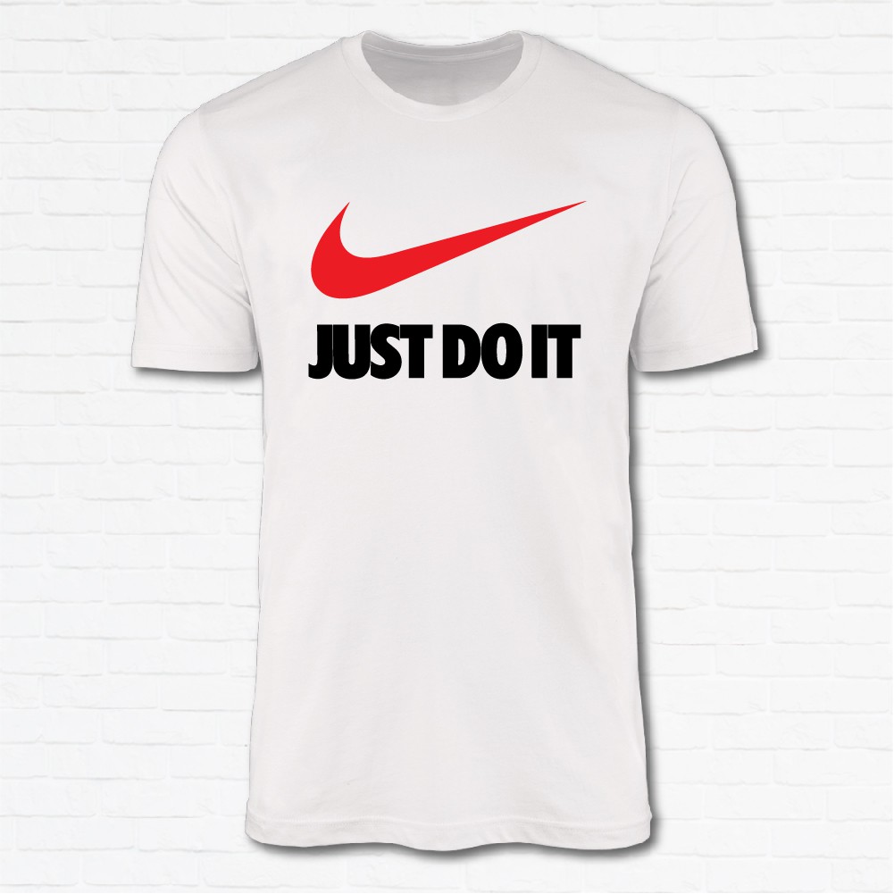 nike just do it logo tee