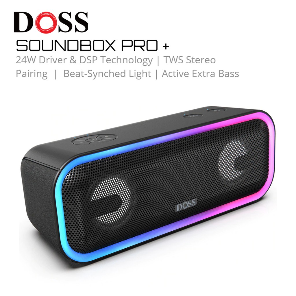 DOSS SoundBox Pro Plus Bluetooth Speaker With DSP Technology, Powerful