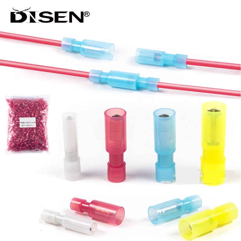 5/10/20PCS Nylon Male Female Connector Crimp Terminal Quick Joint Wire