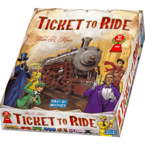 Ready Stock Ticket To Ride Family Board Game Shopee Malaysia