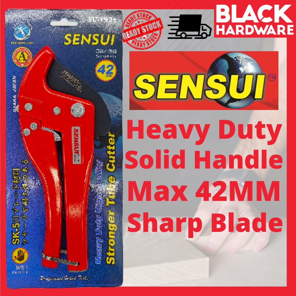 Black Hardware Sensui PVC Conduit Poly Pipe Cutter Plier Scissor