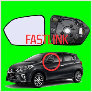 PERODUA MYVI 2018 SIDE MIRROR GLASS CERMIN ORIGINAL 