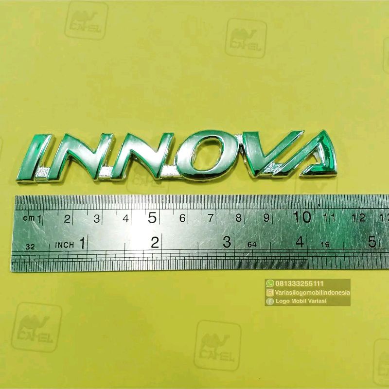 Toyota kijang innova logo Emblems (innova Only) original Size Luggage