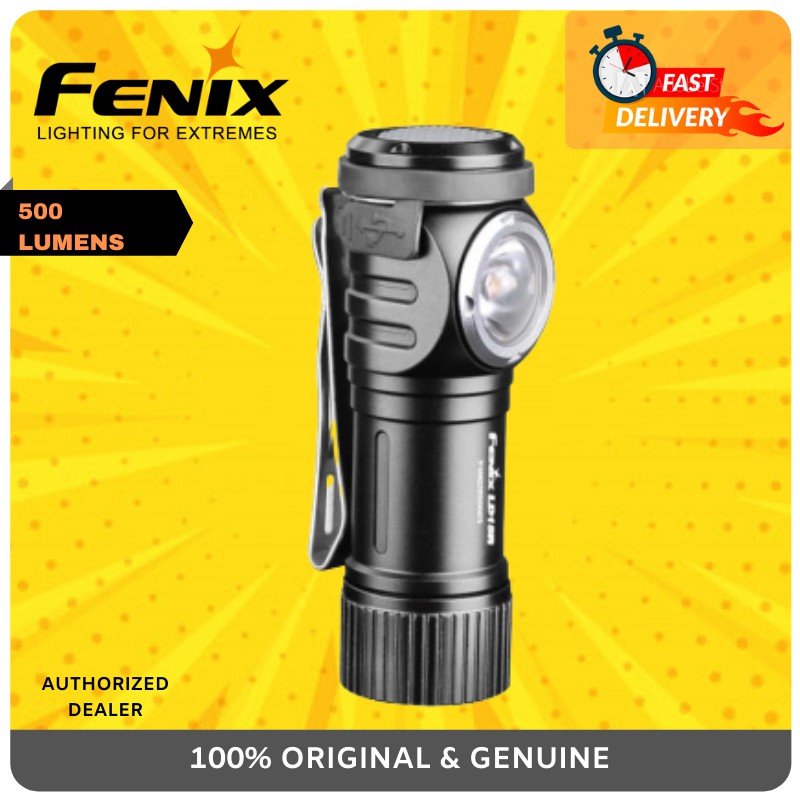Fenix LD15R Cree XP-G3 LED 500 Lumens USB Rechargeable Flashlight Torch+Battery 