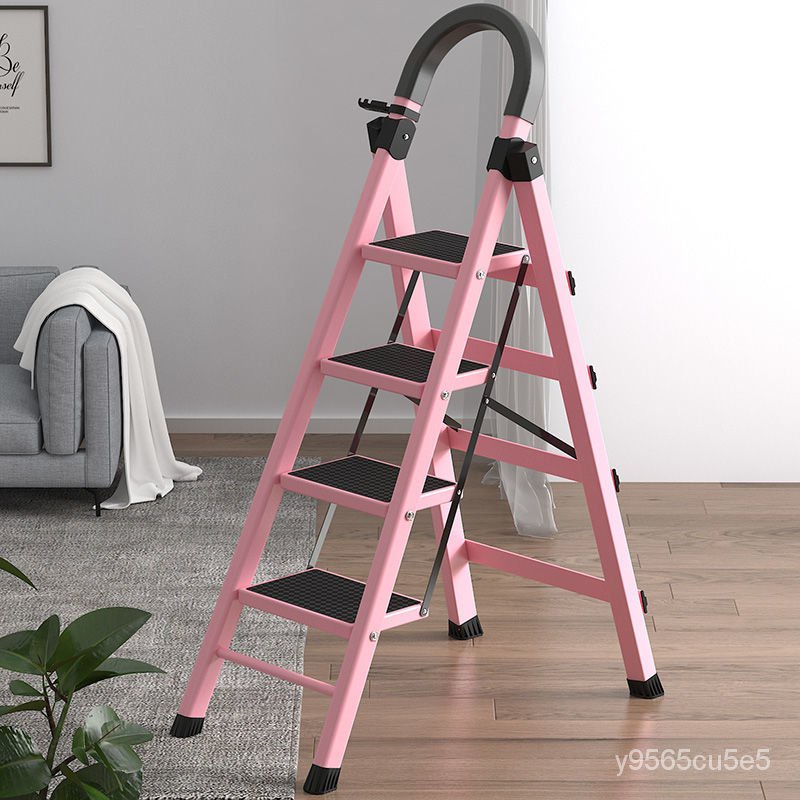 Ladder Home Folding Stair Climbing Trestle Ladder Mobile Stairs ...