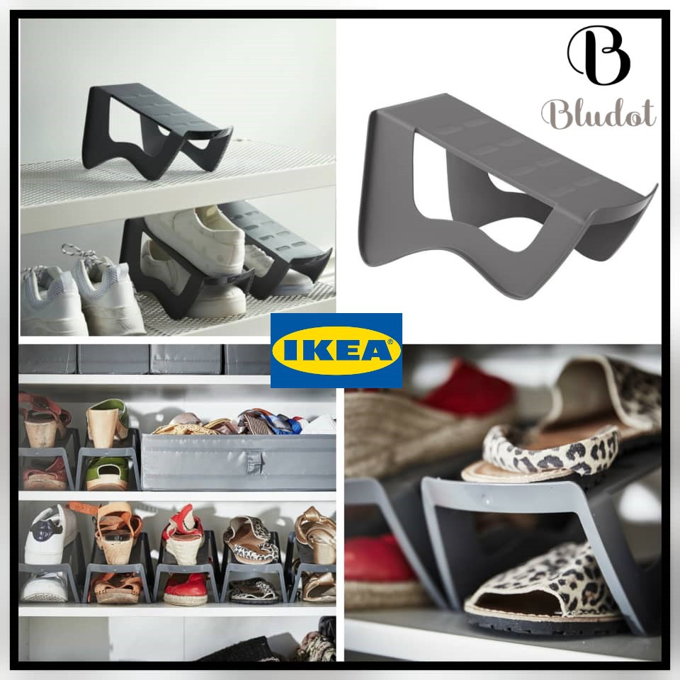 IKEA MURVEL SHOE ORGANIZER GREY COLOR IKEA SHOE ORGANIZER 14X14X24CM