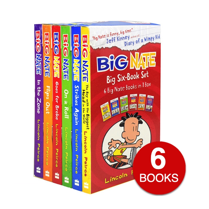 [100% original] Big Nate Collection (6 books) | Shopee Malaysia