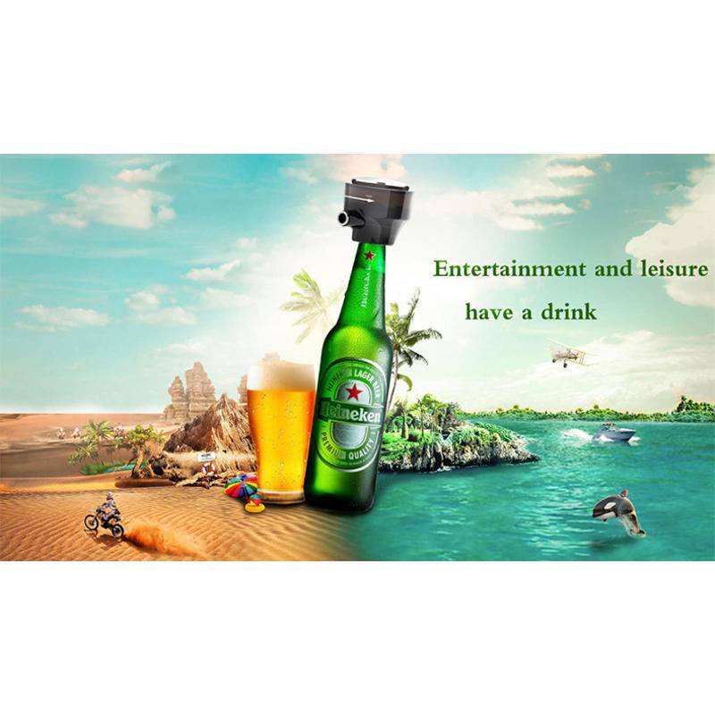 Beer foaming machine dual-use household small Ultrasonic Electronic intelligent beer bubbler