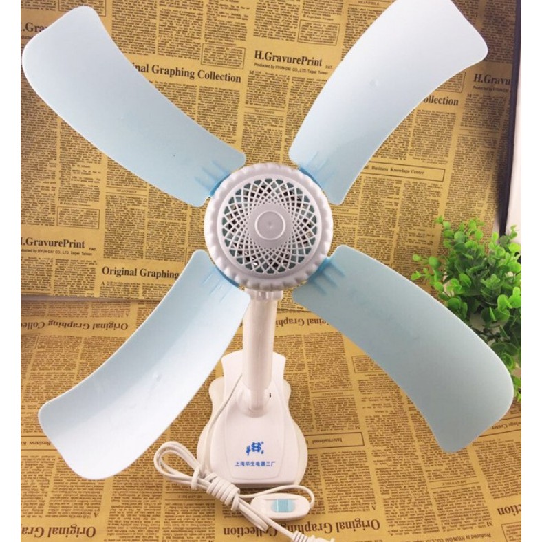 Leaf Super Quiet Soft Wind Mini Household Mute Fan Ceiling Fan