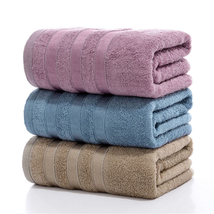 Premium Classic Bamboo Fiber Bath Towel Shopee Malaysia