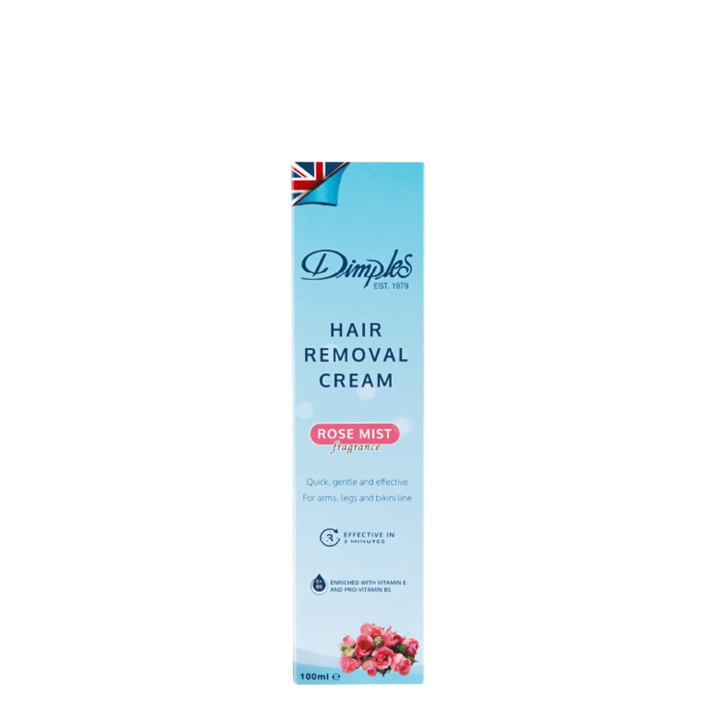 Dimples Hair Removal Cream - Rose Mist 100ML